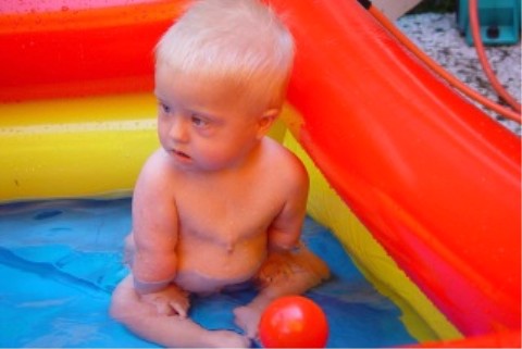 En dan zetten ze me in het koude water....... Jekkes!